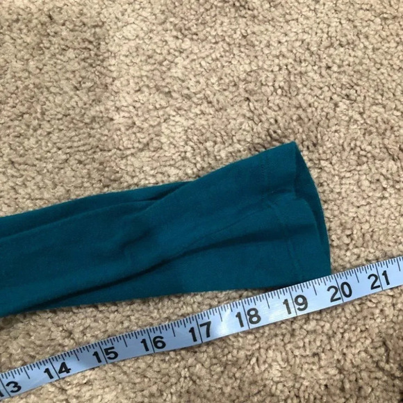 Newport News Blue Long Sleeve Maxi Dress Size Extra Small - Picture 6 of 7